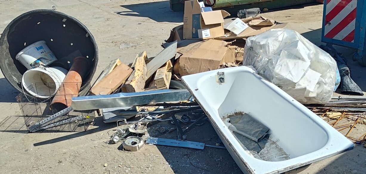 Droog sorteerbaar gemengd afval